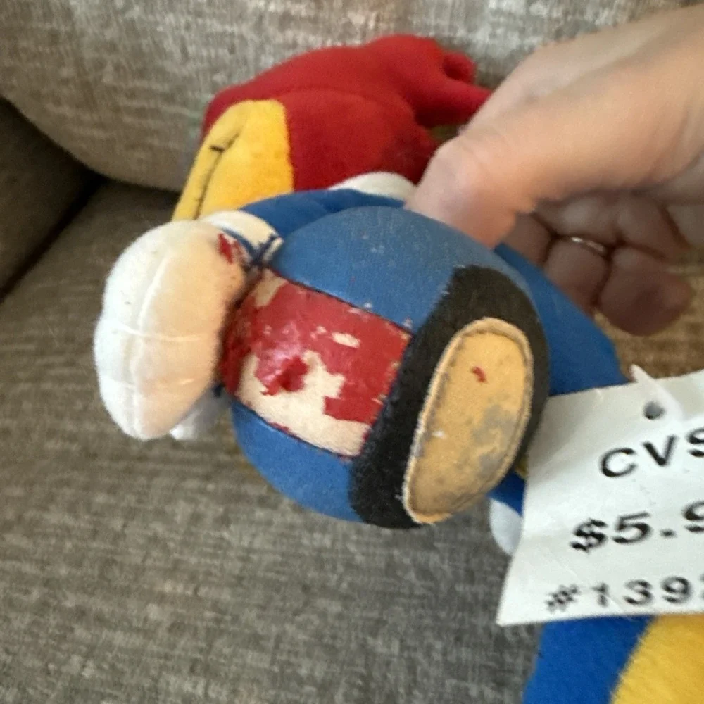 Vintage‎ 1999 Woody Woodpecker Nascar Plush by Stuffins with helmet 9
